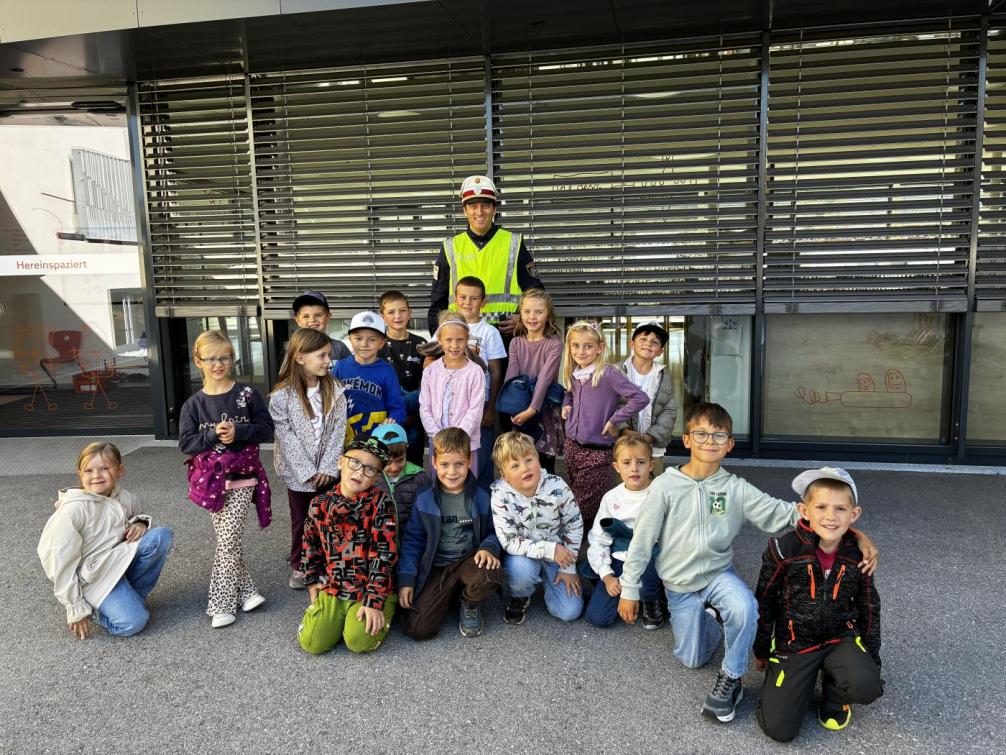 Gruppenfoto Verkehrserziehung